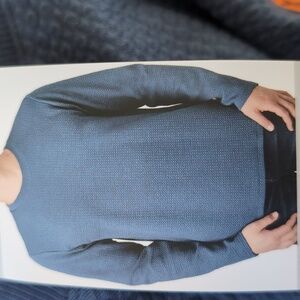 XXL: 💙 Cloudveil Textured Long Sleeve Sweater